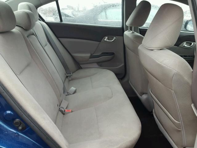 19XFB2F89CE016416 - 2012 HONDA CIVIC EX ლურჯი ფოტო 6