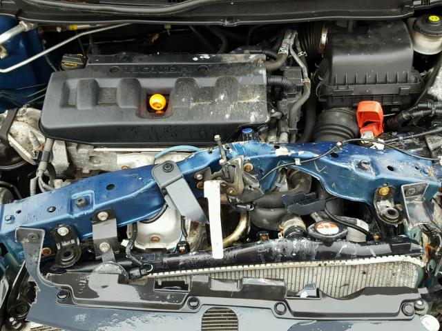 19XFB2F89CE016416 - 2012 HONDA CIVIC EX ლურჯი ფოტო 7