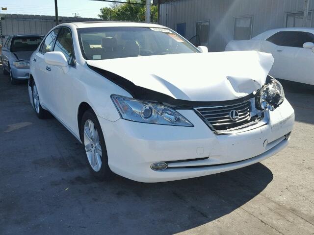 JTHBJ46G682204415 - 2008 LEXUS ES 350 WHITE photo 1