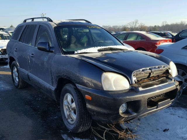 KM8SC73D45U894068 - 2005 HYUNDAI SANTA FE G GRAY photo 1