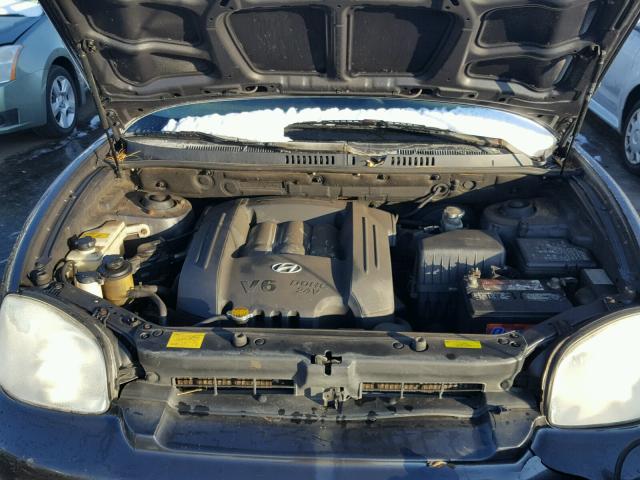 KM8SC73D45U894068 - 2005 HYUNDAI SANTA FE G GRAY photo 7