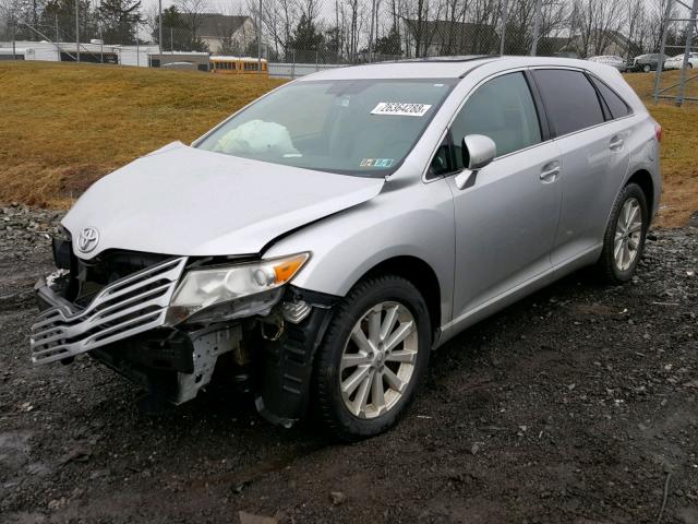 4T3ZE11A69U006660 - 2009 TOYOTA VENZA BASE SILVER photo 2