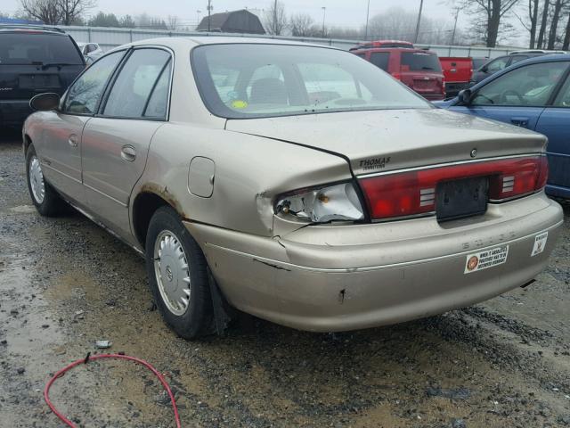 2G4WY52M4X1437218 - 1999 BUICK CENTURY LI BROWN photo 3