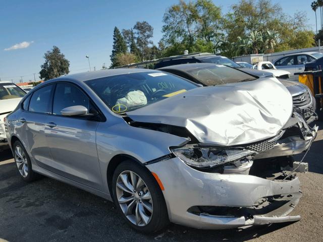 1C3CCCBG2GN184701 - 2016 CHRYSLER 200 S SILVER photo 1