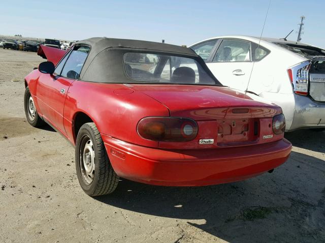 JM1NA3518P0410853 - 1993 MAZDA MX-5 MIATA RED photo 3