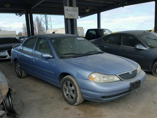 1MEFM66LXWK659587 - 1998 MERCURY MYSTIQUE L BLUE photo 1