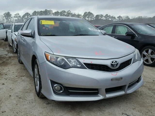 4T1BF1FK0CU605957 - 2012 TOYOTA CAMRY BASE SILVER photo 1