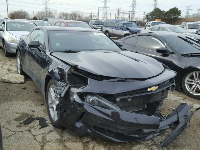 1G1FB1RX2H0152084 - 2017 CHEVROLET CAMARO LT BLACK photo 1