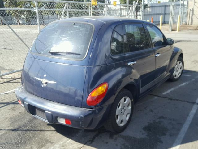 3C4FY48B95T599734 - 2005 CHRYSLER PT CRUISER BLUE photo 4