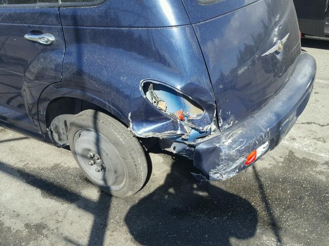 3C4FY48B95T599734 - 2005 CHRYSLER PT CRUISER BLUE photo 9