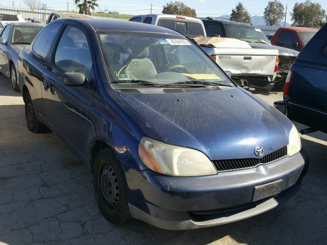 JTDAT123X20209855 - 2002 TOYOTA ECHO BLUE photo 1