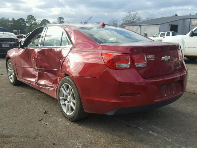 1G11F5SR2DF161389 - 2013 CHEVROLET MALIBU 2LT RED photo 3