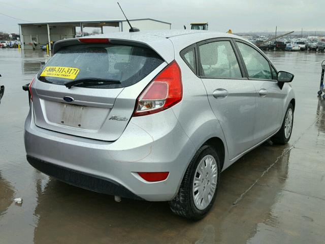 3FADP4TJ3GM120641 - 2016 FORD FIESTA S SILVER photo 4