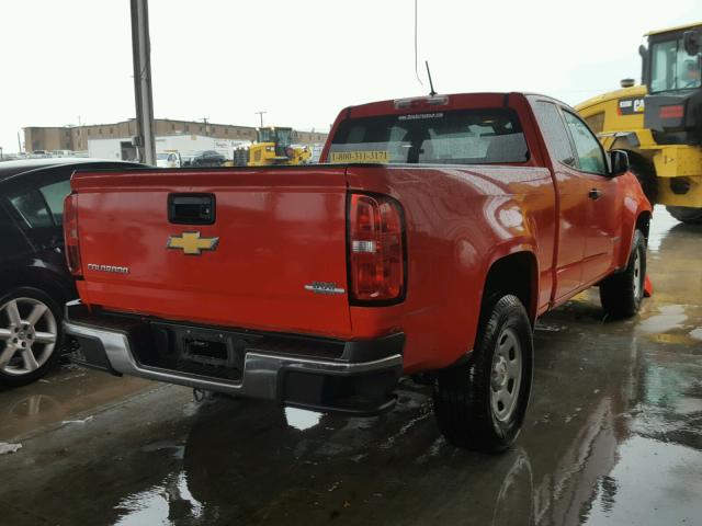 1GCHSBEA7H1324935 - 2017 CHEVROLET COLORADO RED photo 4