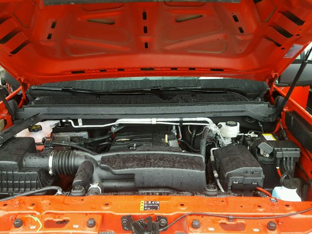 1GCHSBEA7H1324935 - 2017 CHEVROLET COLORADO RED photo 7