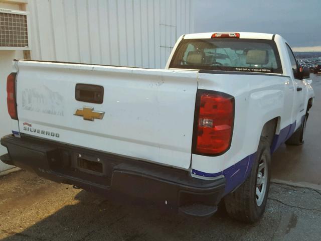 1GCNCPEH6EZ342737 - 2014 CHEVROLET SILVERADO WHITE photo 4