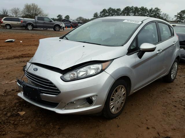 3FADP4TJ1EM200887 - 2014 FORD FIESTA S SILVER photo 2