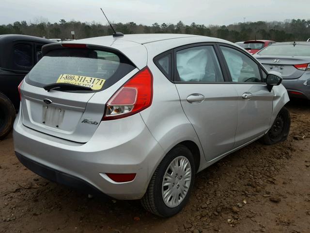 3FADP4TJ1EM200887 - 2014 FORD FIESTA S SILVER photo 4