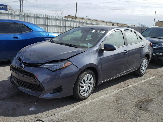 5YFBURHE4HP703264 - 2017 TOYOTA COROLLA L BLUE photo 2