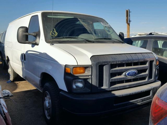 1FTNE1EW8EDB12782 - 2014 FORD ECONOLINE WHITE photo 1