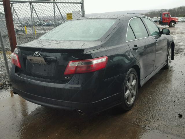 4T1BK46K47U528903 - 2007 TOYOTA CAMRY NEW BLACK photo 4