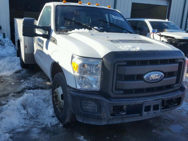 1FDRF3G62BEC68647 - 2011 FORD F350 SUPER WHITE photo 1