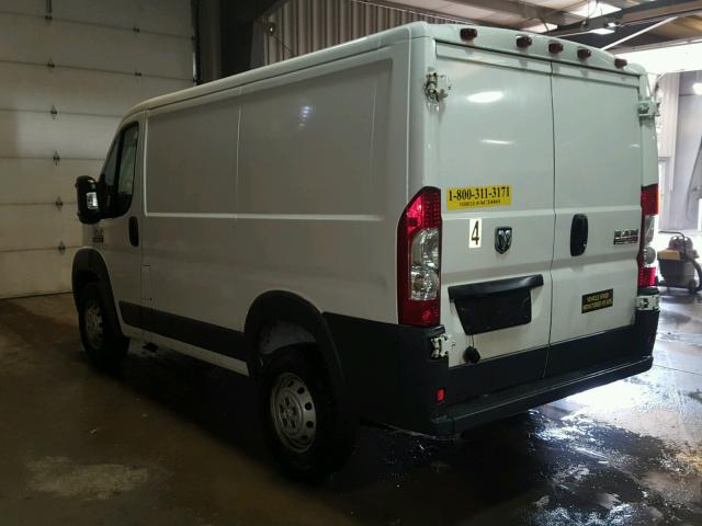 3C6TRVNG4GE109799 - 2016 RAM PROMASTER WHITE photo 3