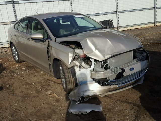 3FA6P0H70HR336854 - 2017 FORD FUSION SE WHITE photo 1