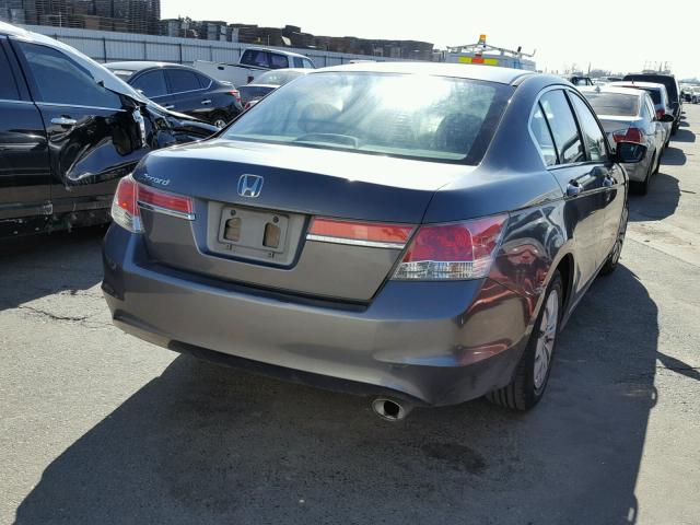 1HGCP2F39CA026490 - 2012 HONDA ACCORD LX CHARCOAL photo 4