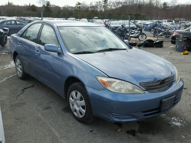 4T1BE32K22U514594 - 2002 TOYOTA CAMRY LE BLUE photo 1