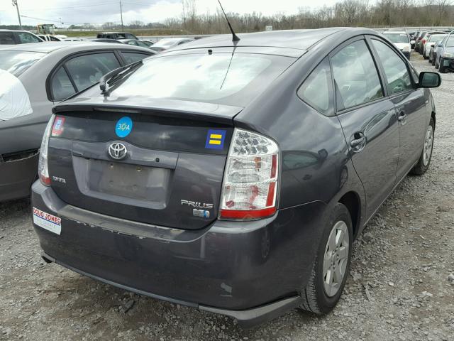 JTDKB20U683369862 - 2008 TOYOTA PRIUS GRAY photo 4