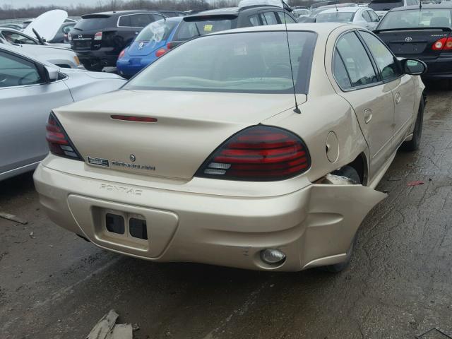 1G2NE52F14M688664 - 2004 PONTIAC GRAND AM S 米色 照片 4