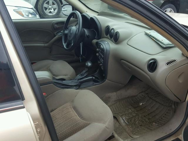 1G2NE52F14M688664 - 2004 PONTIAC GRAND AM S 米色 照片 5