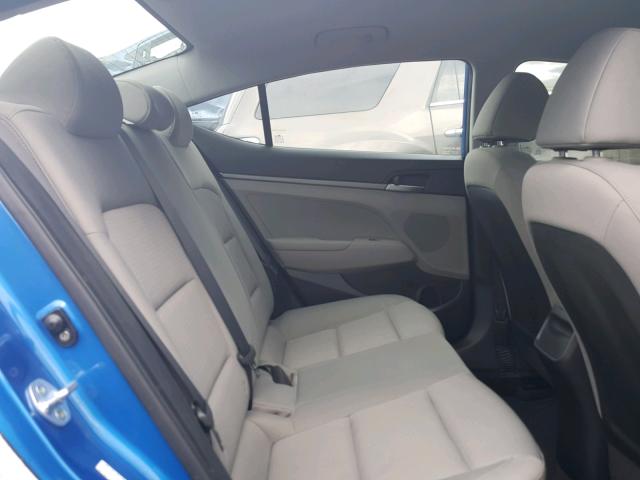 KMHD74LF1HU072832 - 2017 HYUNDAI ELANTRA SE BLUE photo 6