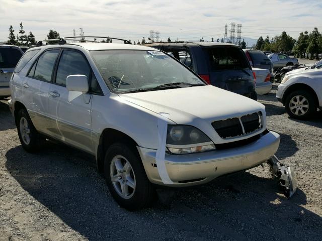 JT6GF10U8X0039040 - 1999 LEXUS RX 300 WHITE photo 1