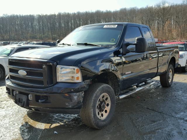 1FTSX21P47EA08529 - 2007 FORD F250 SUPER BLACK photo 2