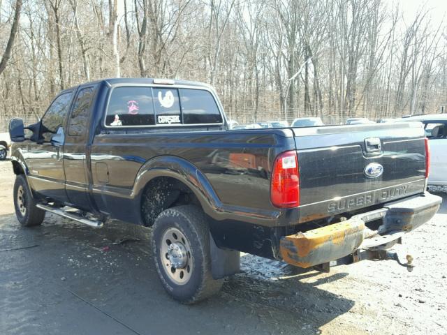 1FTSX21P47EA08529 - 2007 FORD F250 SUPER BLACK photo 3