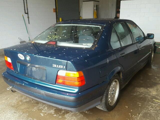 4USCD7323TLC50436 - 1996 BMW 318 I GREEN photo 4