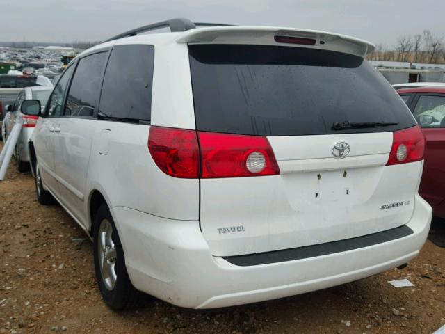 5TDZA23C06S471710 - 2006 TOYOTA SIENNA CE WHITE photo 3