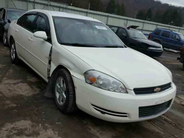 2G1WT55K969414555 - 2006 CHEVROLET IMPALA LT WHITE photo 1