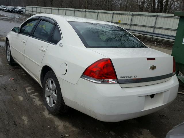 2G1WT55K969414555 - 2006 CHEVROLET IMPALA LT WHITE photo 3