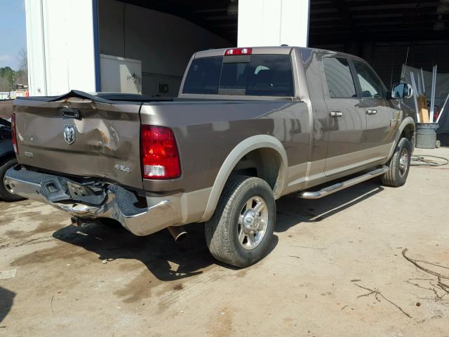 3D73Y3HL3AG180647 - 2010 DODGE RAM 3500 TAN photo 4