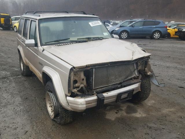 1J4FJ78S4SL515035 - 1995 JEEP CHEROKEE C TAN photo 1