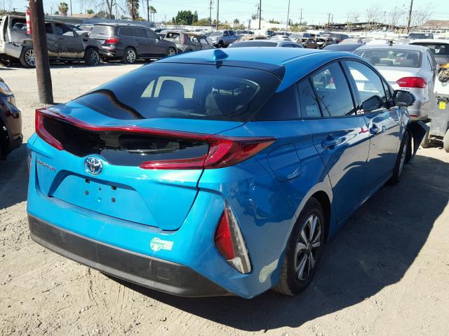 JTDKARFP3H3039173 - 2017 TOYOTA PRIUS PRIM ლურჯი ფოტო 4