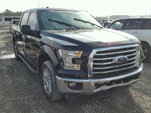 1FTEW1CG1GKE01056 - 2016 FORD F150 SUPER BLACK photo 1