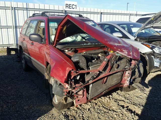 JF1SF6551XH734033 - 1999 SUBARU FORESTER S Tünd qırmızı foto 1
