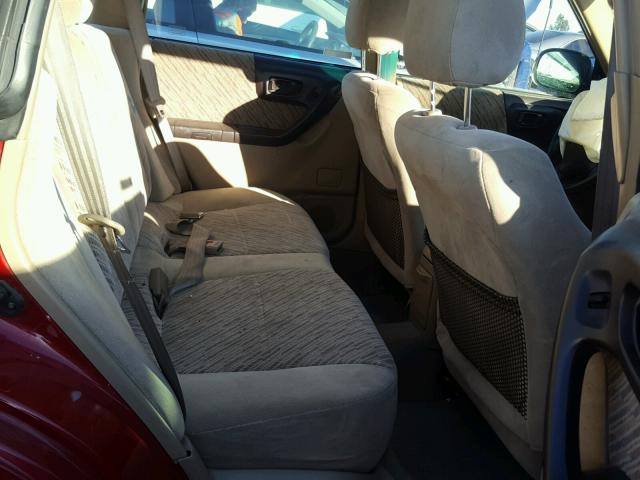 JF1SF6551XH734033 - 1999 SUBARU FORESTER S Tünd qırmızı foto 6