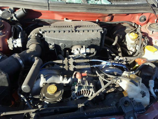 JF1SF6551XH734033 - 1999 SUBARU FORESTER S Tünd qırmızı foto 7