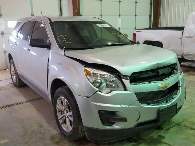 2GNALBEK3D6183366 - 2013 CHEVROLET EQUINOX LS SILVER photo 1