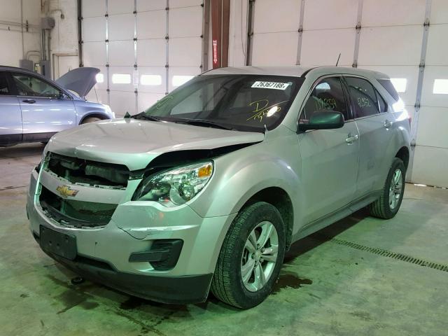 2GNALBEK3D6183366 - 2013 CHEVROLET EQUINOX LS SILVER photo 2